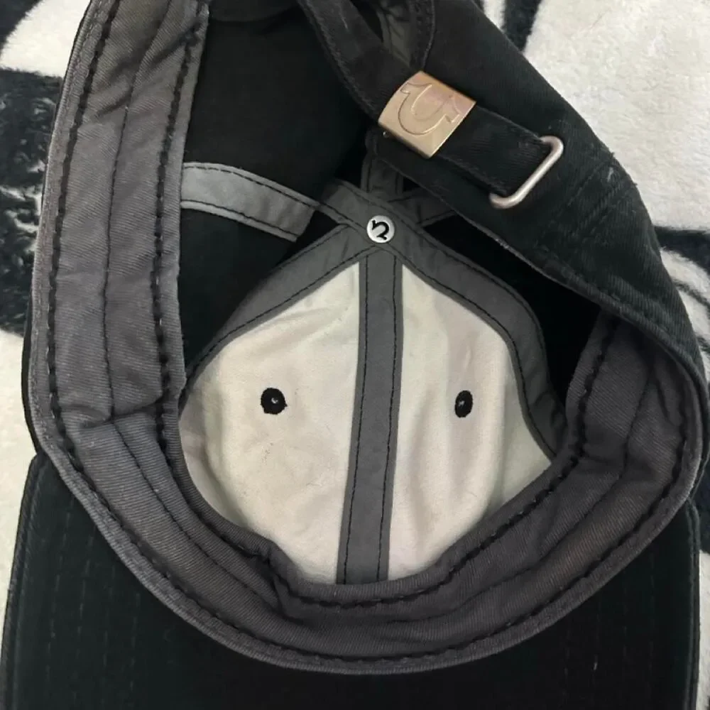 True-religion Men's Black Hat